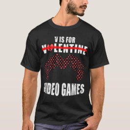 Camiseta Cita de el día de San Valentín divertida v es para