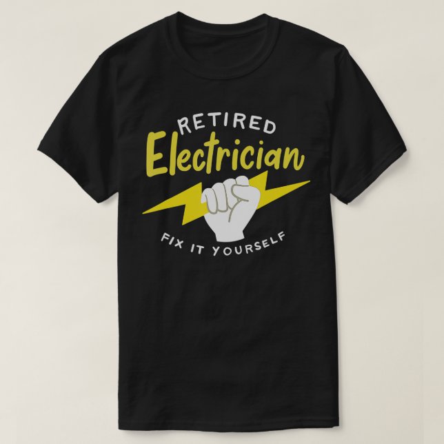 Camiseta Cita De Electricista Divertida Para Un Electrista  (Diseño del anverso)