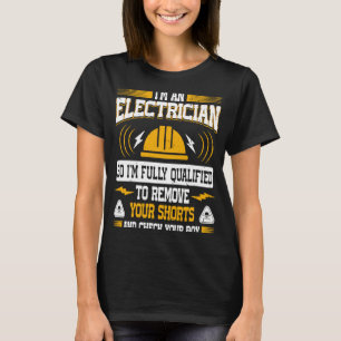Camiseta Cita de Electricistas Que Aún Te Encarguemos A Lin