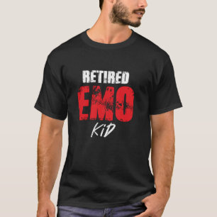 Camiseta Cita de Emo Kid Jubilado Banda Alternativa Música