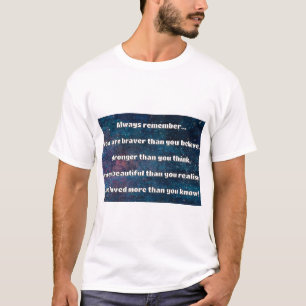 Camiseta Cita de Empath Bravery Positive Animation