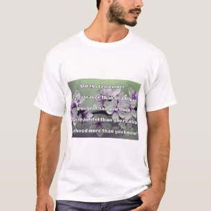 Camiseta Cita de Empath Bravery Positive Animation