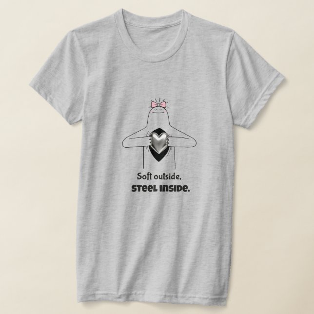Camiseta Cita de Empoderamiento de Mujer Fuerte | Fuerza Fe (Distribución)