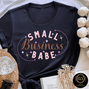 Camiseta Cita de Empresaria Pequeña Mujer de Negocios