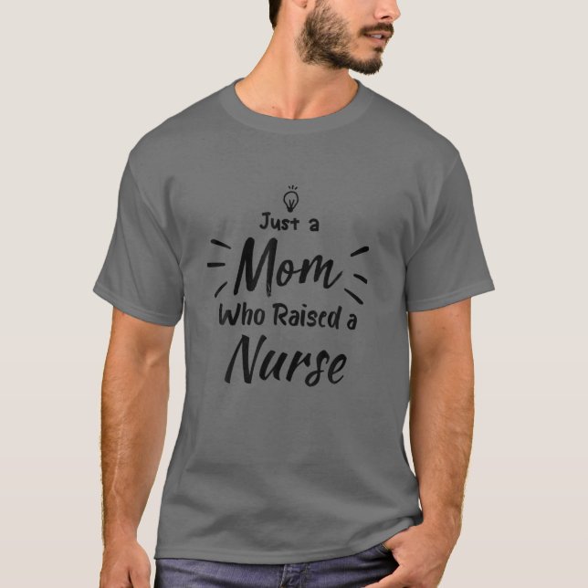 Camiseta Cita De Enfermera De Mamá Graciosa, Sólo Una Mamá  (Anverso)