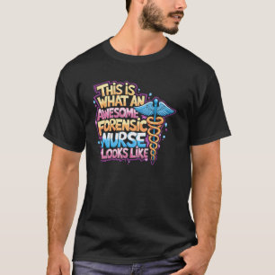 Camiseta Cita de Enfermería Forense Examen de Enfermera de