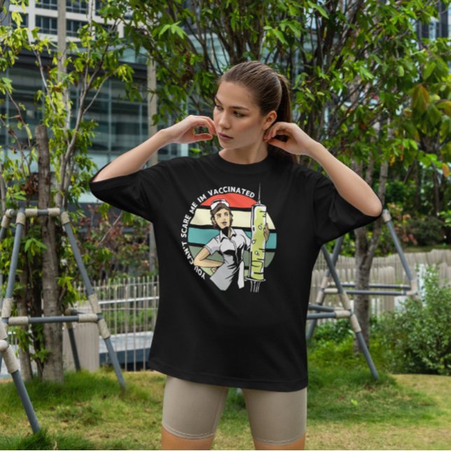 Camiseta Cita de enfermería vacunada (Subido por el creador)