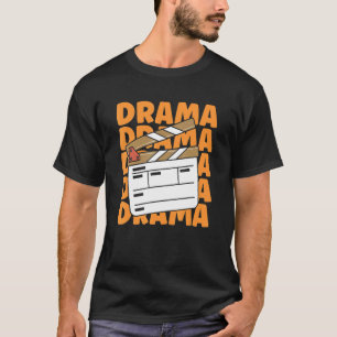Camiseta Cita De Ensayo De Drama Teatral Para Un Tespian_1