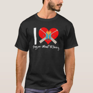 Camiseta Cita de entrenador de botes dragón y dragón