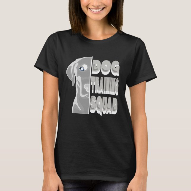 Camiseta Cita de entrenamiento de perros para la escuela de (Anverso)