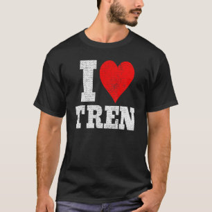 Camiseta Cita de entrenamiento divertida, me encanta Tren D