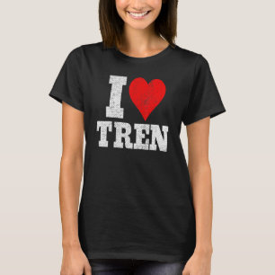 Camiseta Cita de entrenamiento divertida, me encanta Tren D