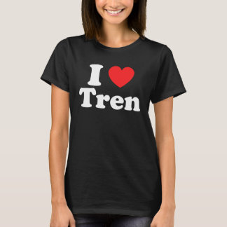 Camiseta Cita de entrenamiento me encanta Tren I Heart Tren