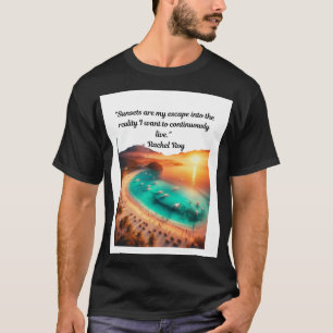 Camiseta Cita De Escape Del Amanecer