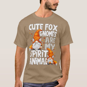 Camiseta Cita De Espíritu Animal Para Los Amantes De Gnome