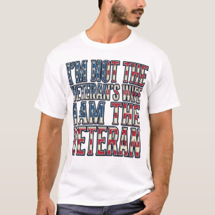 Camiseta Cita de esposa veterana Diseño vectorial vintage p