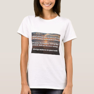 Camiseta Cita de estímulo positivo de Empath Belig
