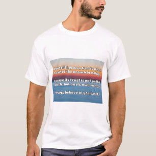Camiseta Cita de estímulo positivo de Empath Belig