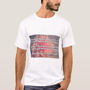 Camiseta Cita de estímulo positivo de Empath Belig