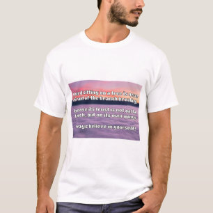 Camiseta Cita de estímulo positivo de Empath Belig