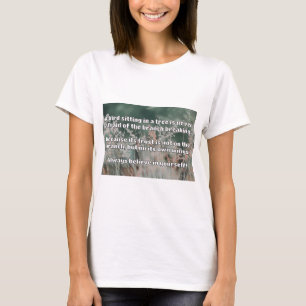 Camiseta Cita de estímulo positivo de Empath Belig