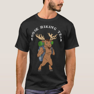 Camiseta Cita de excursión por la naturaleza del equipo Moo