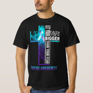 Camiseta Cita De Fe Cristiana Para Suicidio De Salud Mental
