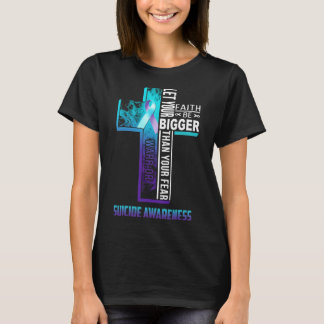 Camiseta Cita De Fe Cristiana Para Suicidio De Salud Mental