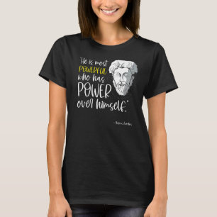 Camiseta Cita de filosofía del estoicismo marcus aurelius