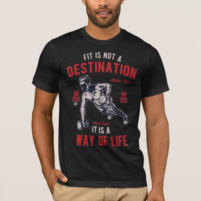 Camiseta Cita de Fitness (Anverso)