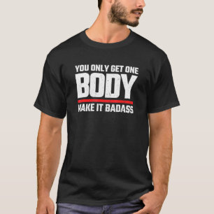 Camiseta Cita de fitness - Ejercicio de gimnasia - Motivaci
