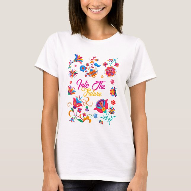 Camiseta Cita de flor (Anverso)