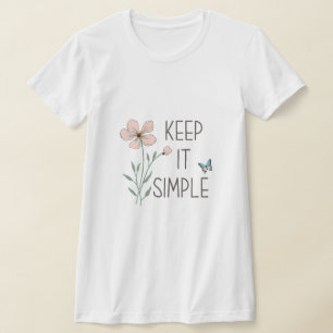 Camiseta Cita de Flor silvestre