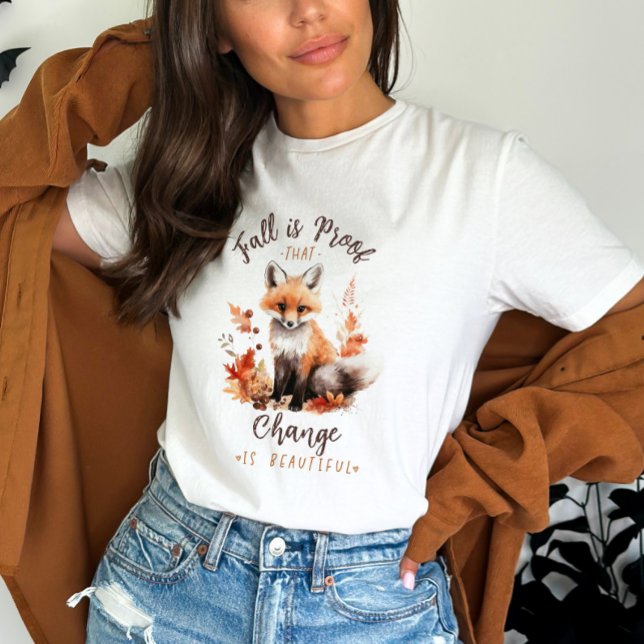 Camiseta Cita de Fox de otoño (Subido por el creador)