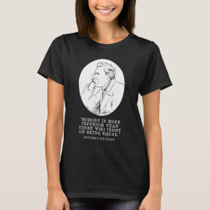 Camiseta Cita de Friedrich Nietzsche