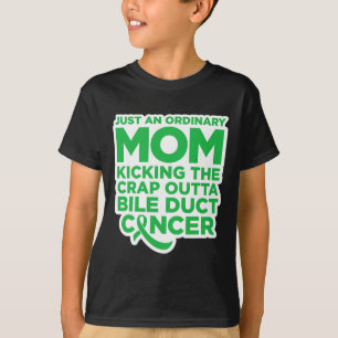 Camiseta Cita De Fun Bile Duct Cancer Para Mamá 1
