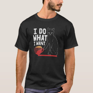 Camiseta Cita de gato adorable portador de ropa