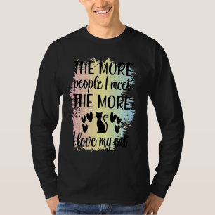 Camiseta cita de gato citas de mujeres hombres cita sarcást