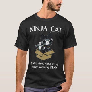 Camiseta Cita de Gato de Gato de Ninja Cuesta.png