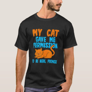 Camiseta Cita de gato divertida frase de dueño de gato