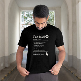 Camiseta Cita de gato papá mascota