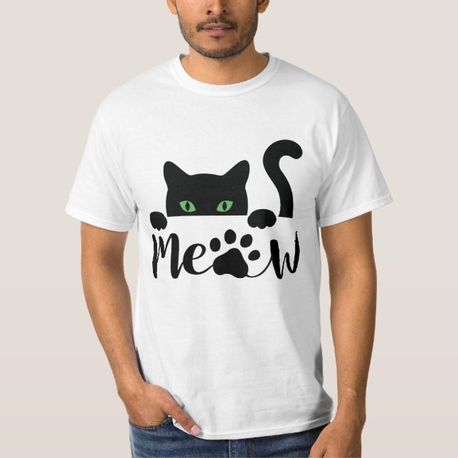 Camiseta Cita de gatos de flujo (Anverso)