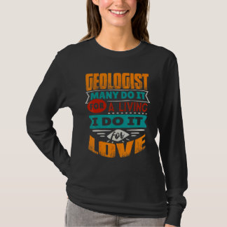 Camiseta Cita De Geólogo Soy Ecocardiógrafo Por Amor