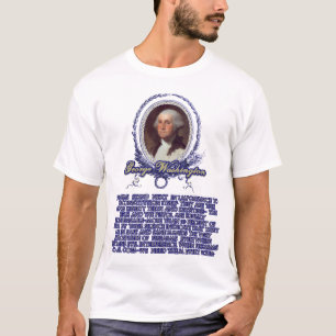 Camiseta Cita de George Washington en las armas de fuego
