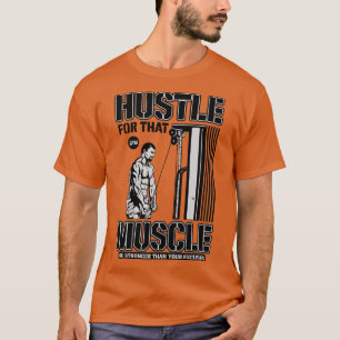 CAMISETA CITA DE GIMNASIO DE HUSTLE TRAIN