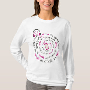 Camiseta Cita de Girona Buen gusto en la música mal gusto e