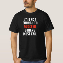 Camiseta Cita de Gore Vidal No basta con tener éxito