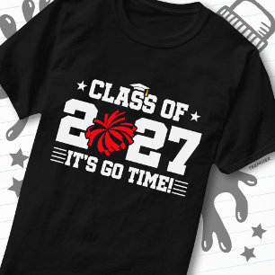 Camiseta Cita de Graduación de Porristas Clase de Último Añ