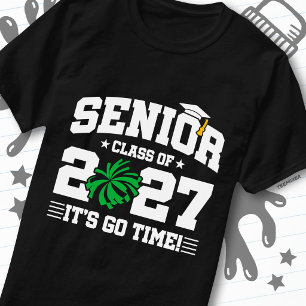 Camiseta Cita de Graduación de Último Año Equipo de Aplauso
