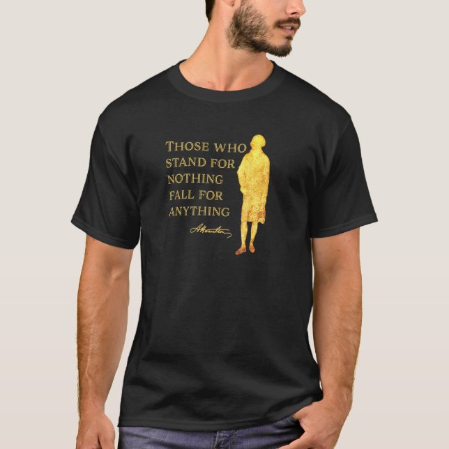 Camiseta Cita de Hamilton Historia Mujeres Estadounidenses  (Anverso)